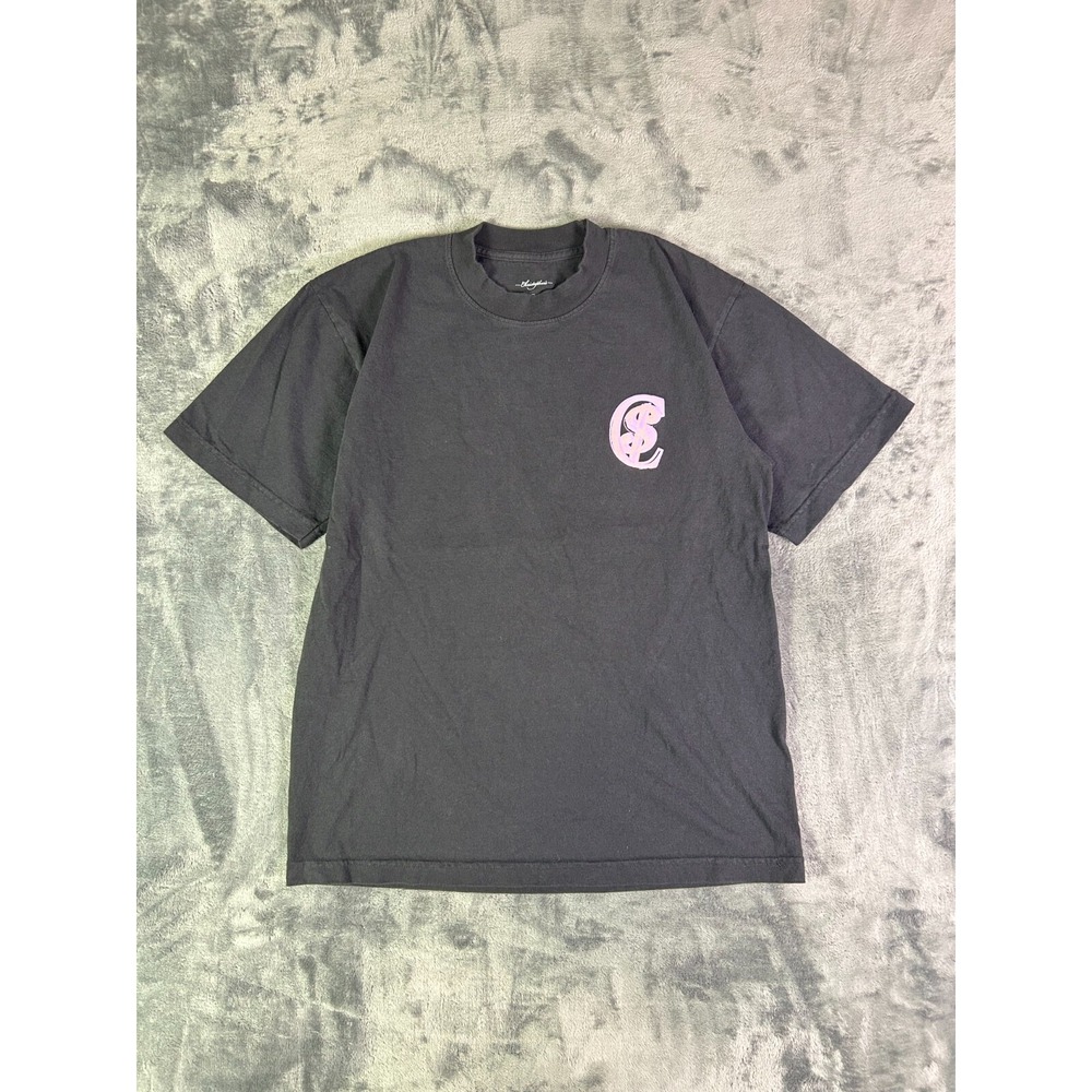 Christophers Dollar Sign Logo T-Shirt‎ Small Black Detroit Streetwear Pastel